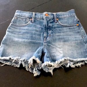Madewell Perfect Jean Short 26